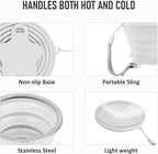 JBER Silicone Collapsible Travel Cup, 4 Pack Silicone Folding Camping Cup - Image 5