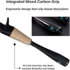 PURELURE Telescopic Fishing Rod Ultralight or Light, Carbon Fiber Rod Spinning - Image 6