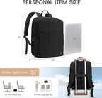 CLUCI Lightweight Travel Backpack Carry on Flight Approved, Puffy Gym Backpack - Image 4