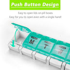 Extra Large Weekly Pill Organizer 2 Times a Day - Image 3
