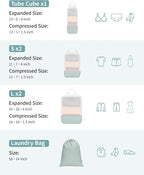 Narwey 6 Set Compression Packing Cubes - Image 4