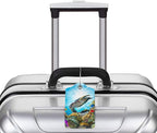 2 Pack Sea Turtle Luggage Tag for Suitcases, Cool Leather Suitcase Labels - Image 6