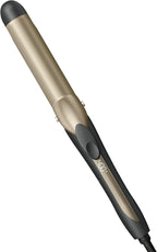 INFINITIPRO BY CONAIR Tourmaline Ceramic 1¼-Inch Curling Iron, 1¼-Inch Barrel Produces Loose Curls, Hair Curler for Use on Medium and Long Hair, Dark Grey