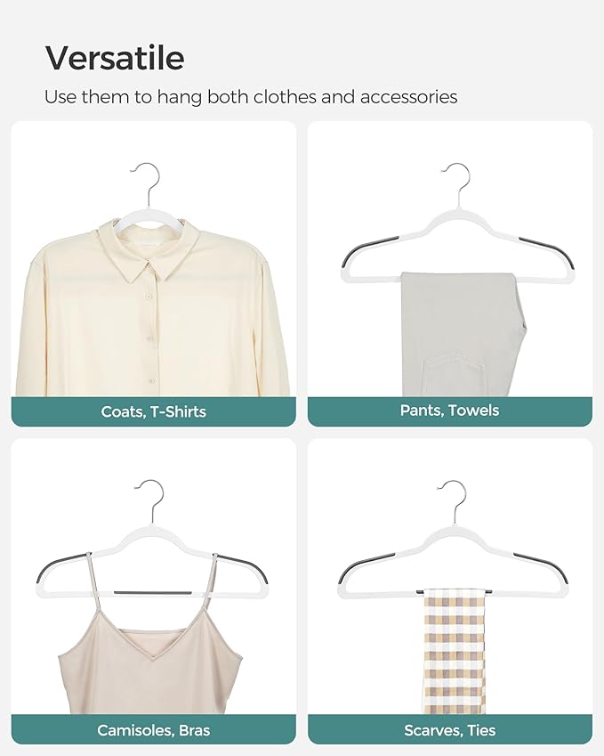 SONGMICS Clothes Hangers, Space-Saving - Image 4