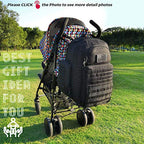 Diaper Bag Backpack for Dad (Black)