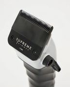 Supreme Trimmer 3-in-1 Barber Bundle | 2Spee Clipper, 2Spee Trimmer & Crunch Foil Shaver | Professional Beard Trimmer Men’s Hair Clipper Kit | White