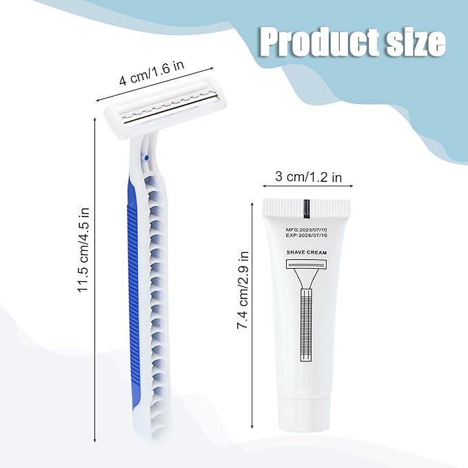 Disposable Razors in Bulk Pack of 60 - Image 4