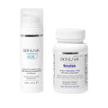 Skinuva® Scar (1.7 oz) & Bruise (14 capsules) - Advanced Silicone Cream Formulated with Growth Factors & Homeopathic Bruise Remedy Formulated with Arnica, Bromelain & Zinc