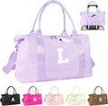 Daughter Niece Gifts for Teen Girl Kids, Initial Travel Duffel Bag Sports Gym by izuzta