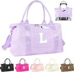 Daughter Niece Gifts for Teen Girl Kids, Initial Travel Duffel Bag Sports Gym by izuzta