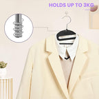 BAGAIL Plastic Hangers 50 Pack - Image 6