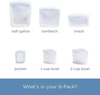Stasher Premium Silicone Reusable Food Storage Bags, Lunch Bag, Travel - Image 5