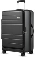 LUGGEX 28 Inch Luggage with Spinner Wheels, Expandable PC Hard Shell Checked by LuggeXLUGGAGE