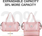 Travel Duffel Bag, Sports Tote Gym Bag, Shoulder Weekender Overnight Bag - Image 5