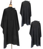 Haircut Cape Black Hair Cutting Salon Barber Capes Waterproof hairdressing for Clients Men Adults (3PCS-Barber Capes)