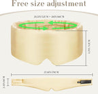 100% Mulberry Silk Sleep Mask Eye Mask - Image 5