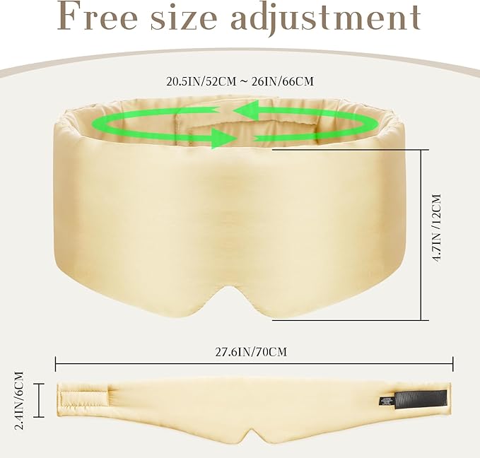 100% Mulberry Silk Sleep Mask Eye Mask - Image 5
