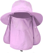 Sun Hats for Men Women Fishing Hat UPF 50+ Breathable Wide Brim Summer UV by Rosoz