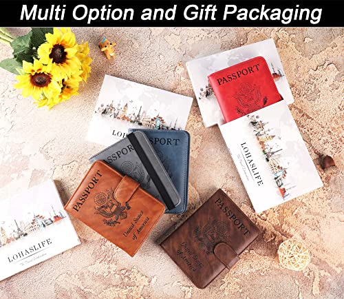 Passport Holder for Travel (116#Black)