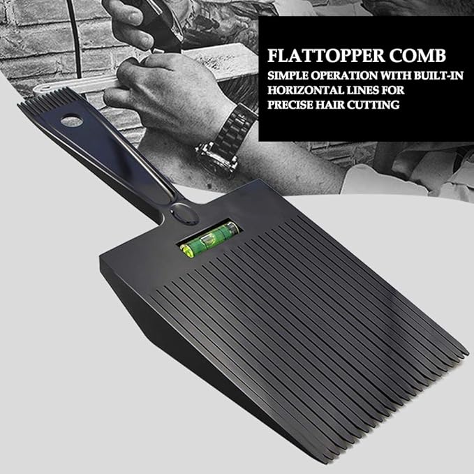 Men Hair Comb Flat Top, Styling Tools & Appliances Hair Combs Comb Haircut Barber Clipper Comb Hairstyling Comb Hairdressing Tool