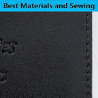 Passport Holder Cover Wallet RFID Blocking (Z _ #Black / Passport Covers)