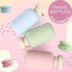 ASEVAT 10 oz Plastic Leak Proof Travel Bottles - Image 4