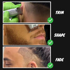 Royal Clips Hair and Beard Fade Kit – Professional Clipper, Trimmer & Foil Shaver Bundle for Men, Complete Haircut Set for Barbers, Home Use & Grooming– Holiday Gift for Men, Fathers, Brothers- Silver