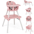 HONEY JOY 5-in-1 High Chair, Convertible Highchair by HONEYJOY