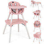 HONEY JOY 5-in-1 High Chair, Convertible Highchair by HONEYJOY