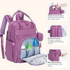 BabbleRoo Diaper Bag Backpack - Image 7