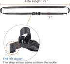 Buckle Straps with Clips, Adjustable Nylon Straps with Buckle, Packing Strap - Image 3