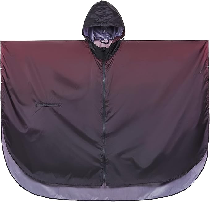 SaphiRose Rain Poncho Jacket Coat Hooded - Image 3