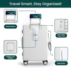 Nobl Travel Carry On Luggage, Noble Zipperless Aluminum Frame PC Hard Shell - Image 3