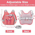 Toddler Harness Leash + Anti Lost Wrist Link, Accmor Kids Harnesses Children - Image 2