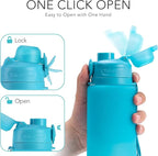TakeToday Collapsible Water Bottles 32oz, Foldable Travel Water Bottle - Image 5
