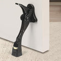Black Kick Down Door Stoppers for Bottom of Door, Heavy Duty Kickdown Door Stop by ENYZTBI