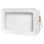 LETGO Clear Makeup Bags, TSA Approved Toiletry Bag by LETGO