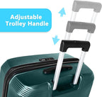 20 Inch Lightweight Expandable Carry On Luggage, PC Hardside Suitcase - Image 7