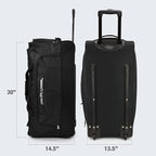 Pacific Gear Rolling Duffel Wheels, 30-inch Luggage, Hockey Bag, Heavy Duty - Image 5