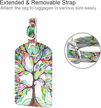 FINTIE 2 Pack Luggage Tags, Leather Name ID Labels - Image 3