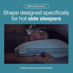 Coop Home Goods Cool+ Cut-Out Adjustable Pillow Queen - Image 4