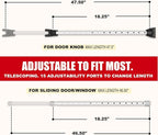 SECURITYMAN 2-in-1 Door Security Bar - Image 4