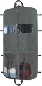 Zilink Upgraded Garment Bags for Travel Hanging Fur Coat Storage Bag Suit Bags by Zilink