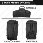 3 In 1 Military Backpack Travel Duffle Bag - Image 2