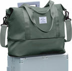 Travel Duffel Bag, Sports Tote Gym Bag, Shoulder Weekender Overnight Bag by WONHOX