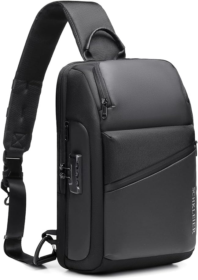 BASICPOWER Sling Bag for Men Women, Shoulder Crossbody Backpack by BASICPOWER