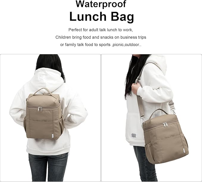 NOL Natural Organic Lifestyle Insulated Lunch Bags - Image 6