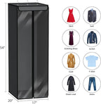 Univivi Garment Bags for Hanging Clothes, Large Clothes Storage Bags Closet - Image 4