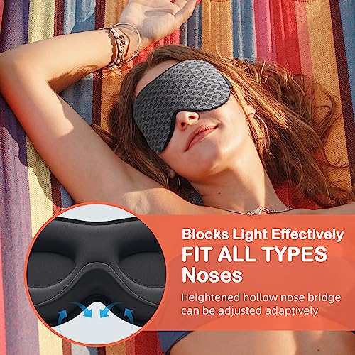 Sleep Mask for Side Sleeper (Gray)