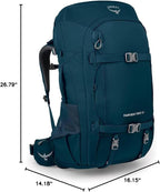 Osprey Fairview Trek 50L Women's Travel Backpack, Night Jungle Blue - Image 9